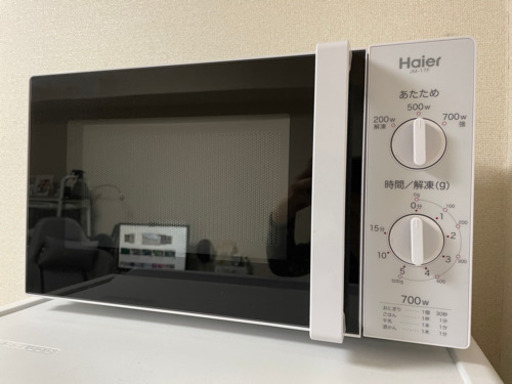 【3/14取りに来れる方限定】50Hz Haier JM-17F 電子レンジ