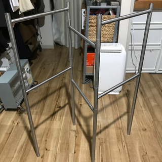 IKEA 折りたたみバスタオルハンガーラック