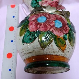 無料  花瓶 イタリア製 陶器 CERAMICHE PAOLI ITALIA の画像