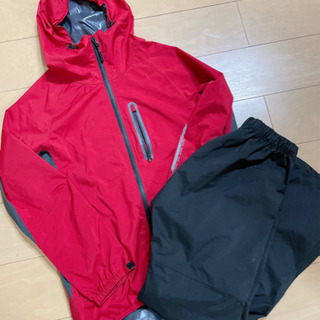 レインスーツストレッチセットアップ