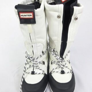 HUNTER ウインタースノーブーツWBK⑦⑫の画像
