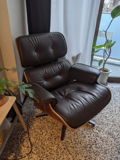オットマン付きチェア　