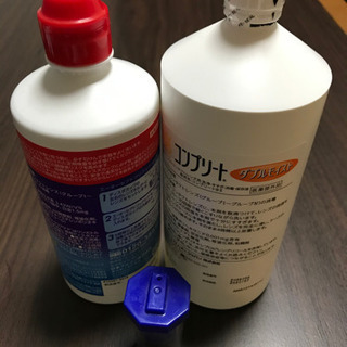 【未使用】訳あり☆コンタクト保存&洗浄液の画像