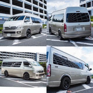【早い者勝ち‼︎】ハイエーススパロン4WD 8ナンバーキャンパー特装の画像