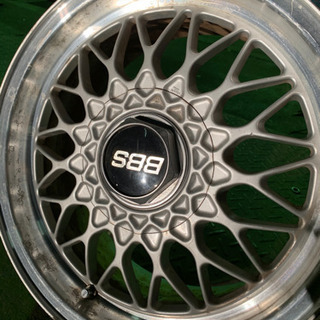 BBS 15インチ アルミホイール 加工なし の画像