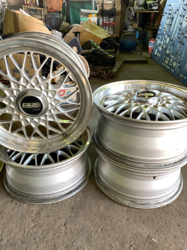 BBS 15インチ アルミホイール 加工なし