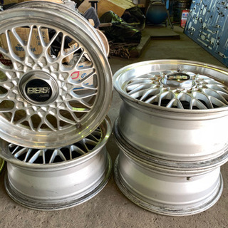BBS 15インチ アルミホイール 加工なし 