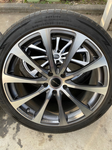 245/40R20 タイヤ　ホイール　4本セット