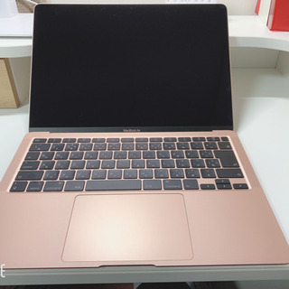 MacBookAIR 13inch2020 ゴールド 256Gの画像