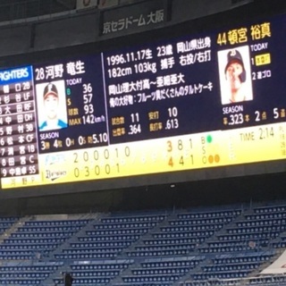 オリックスバファローズの試合一緒に行きませんか？