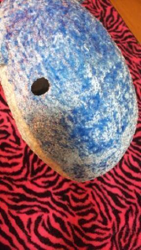 西宮市　大きなクジラぬいぐるみ