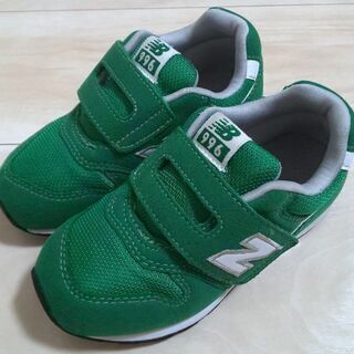 ニューバランス 996 16cm ☆超美品☆ グリーン キッズシューズ※ご相談中の画像