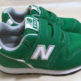ニューバランス 996 16cm ☆超美品☆ グリーン キッズシューズ※ご相談中の画像