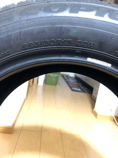 【値下げ】新車外し オールシーズンタイヤ ブリヂストン ECOPIA H/L422Plus  225/60R17 99H 2019年2