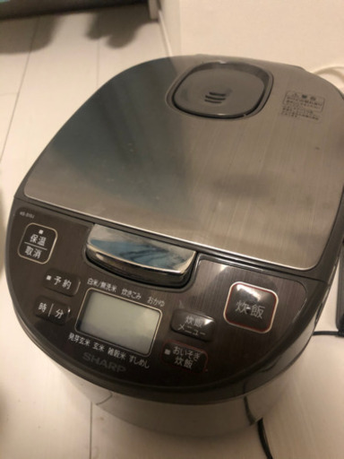 【取引完了】極美品！SHARP ジャー炊飯器 5.5合