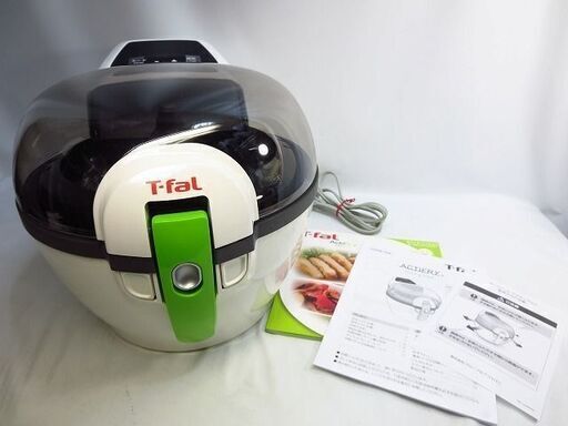 未使用。保管品。ティファール アクティフライ ACTIFRY レシピ本付 電気フライヤー