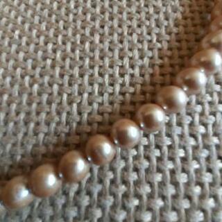 再値下げ【ピンクゴールドパール】ネックレス