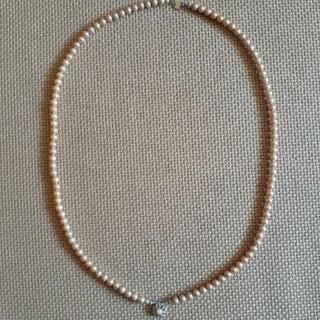 再値下げ【ピンクゴールドパール】ネックレスの画像