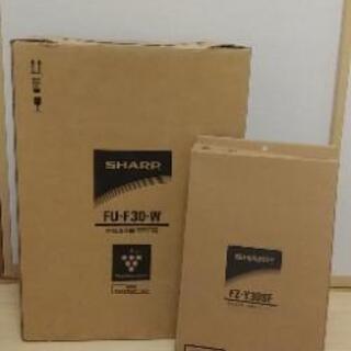 【値下げ！】【新品】SHARP　空気清浄機　プラズマクラスター ＋ 交換用フィルターの画像