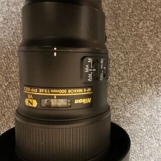 AF-S NIKKOR 500mm f/5.6E PF ED VR