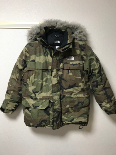 THE NORTH FACE  マクマードパーカ カモフラ 迷彩 ダウン