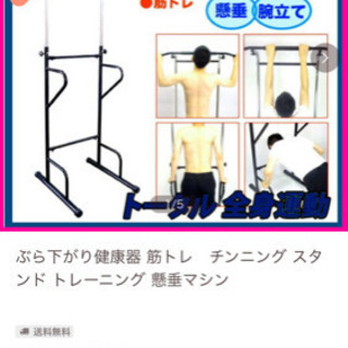 新品未使用　ぶら下がり健康器　チンニング　懸垂　ダイエット