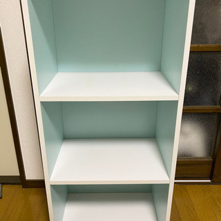 カラーボックス　パステル　ブルーの画像