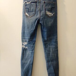 受付3/7まで☆ AMERICAN EAGLE スーパーストレッチデニム ハイウエスト 36〜38の画像
