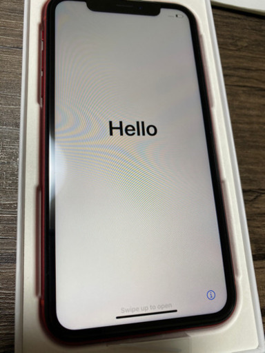 iPhone XR 256㎇　レッド新品未使用交換品