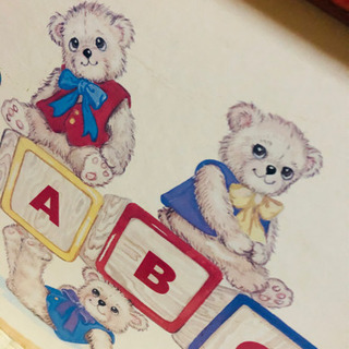 値下げ❗️海外製　子供収納棚　くまの画像