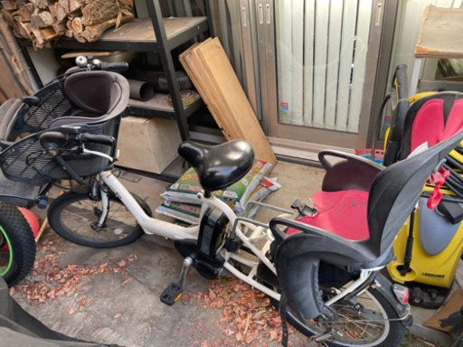 新品バッテリーママチャリ