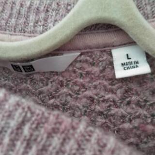 ユニクロ　セーターLの画像