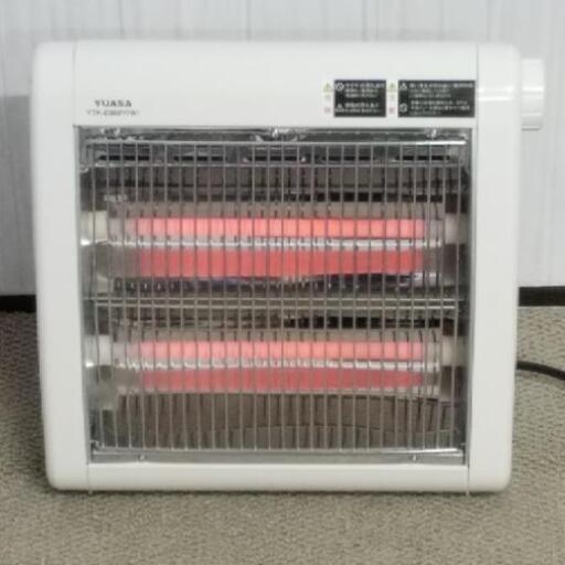 2020年11月購入品 ユアサプライムス YUASA 電気ストーブ YTK-D800Y(W) （800W/400W 2段階切替・二重転倒オフスイッチ付）\n\n
