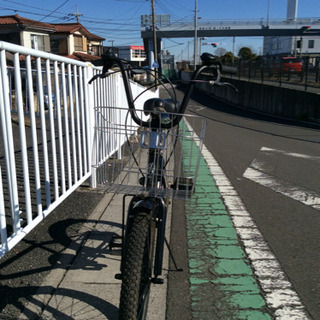 【 中古自転車】20x2、125インチ  黒 (ブラック)  外装6段