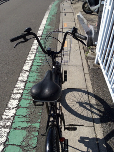 【 中古自転車】20x2、125インチ  黒 (ブラック)  外装6段