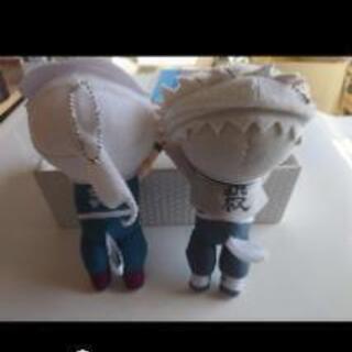 アミューズメント限定　鬼滅の刃寝そべりぬいぐるみ2個セットの画像