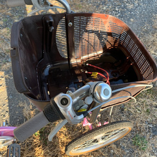 ミムゴ　バンビーナ　ピンク　三輪自転車　子供乗せの画像