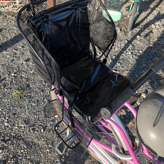 ミムゴ　バンビーナ　ピンク　三輪自転車　子供乗せの画像