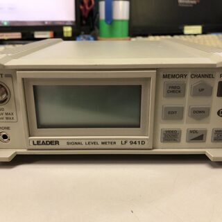 ★ジャンク品★LEADER　リーダー電子㈱　SIGNAL　LEV...