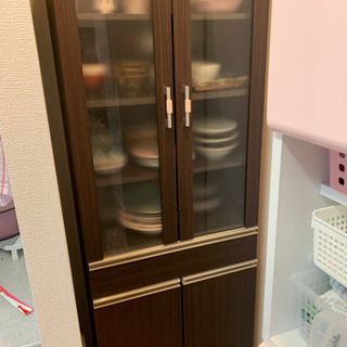 【受け渡し決定】ニトリの食器棚＆レンジ台