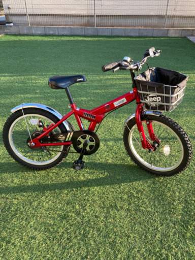 ジープ子供用自転車　18インチ