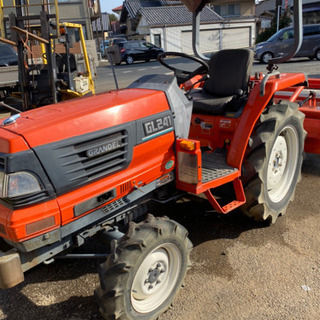 クボタトラクターGL241 おおよそ20年前の年式　アワー数1525h スーパー倍速ターン付きの画像