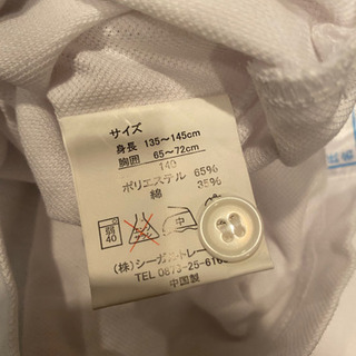 学校用 ポロシャツ 長袖･半袖あります。の画像