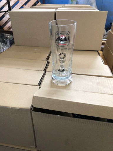 アサヒビールグラス新品まとめ売り！全部で240本！
