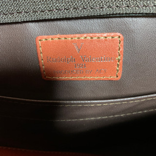 VALENTINOセカンドバッグ　紳士用の画像