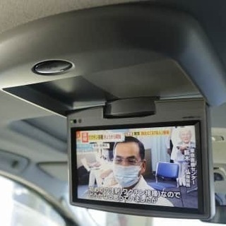 サンルーフもフリップダウンモニターもついてるなんて3150かよの画像