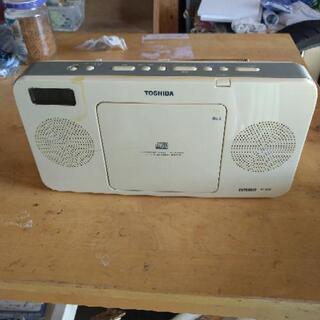 CDラジカセ 薄型 東芝製