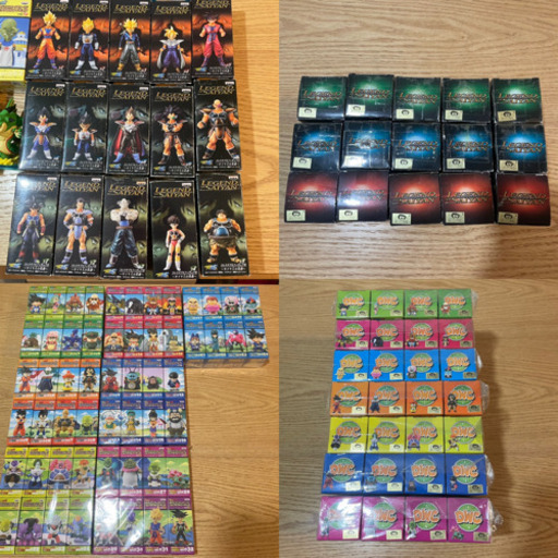 超貴重 未開封&開封 ドラゴンボール ワールドコレクタブルフィギュア  117種　ワーコレ