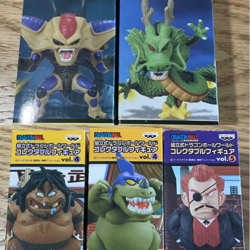 超貴重 未開封&開封 ドラゴンボール ワールドコレクタブルフィギュア  117種　ワーコレ