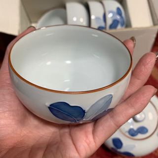 【新品未使用】たち吉　急須付き湯呑み　百貨店の画像